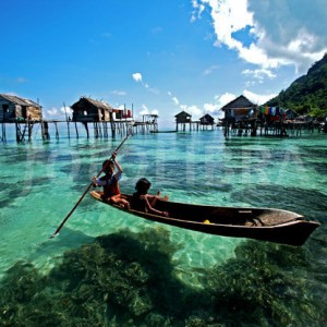 rumah di atas laut