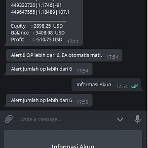 Alert!! OP ea robot lebih dari 6...semoga tetap profit om