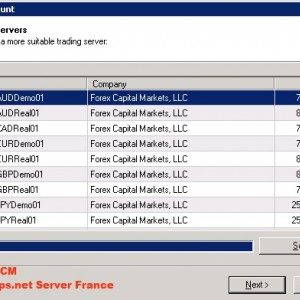 FXCM 1 Server Eropa