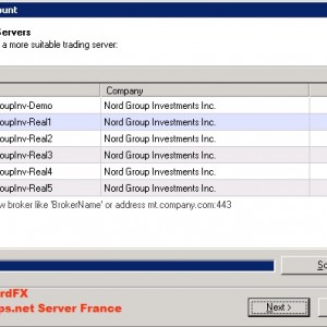 NordFX Server Eropa