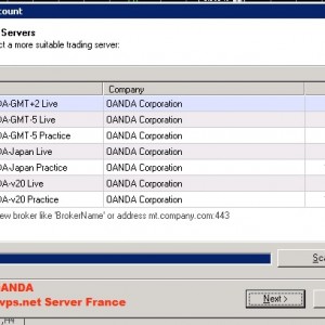 OANDA Server Eropa